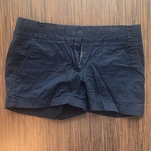 Jcrew Chino Short in Navy Blue